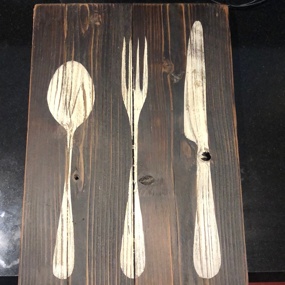 Kitchen Art - Wood 21” x 15”